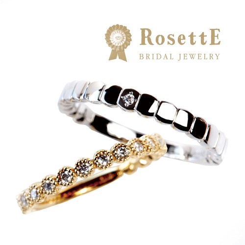 ロゼットRosettEの結婚指輪婚約指輪の正規取り扱い店ガーデン心斎橋47
