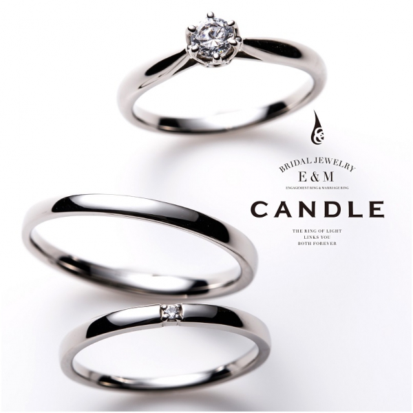 キャンドルCANDLEの結婚指輪婚約指輪の正規取り扱い店ガーデン心斎橋7