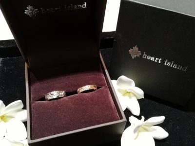 ハートアイランドの結婚指輪をご成約頂きました（兵庫県神戸市北区）