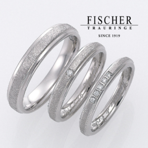 FISCHERで鍛造の結婚指輪
