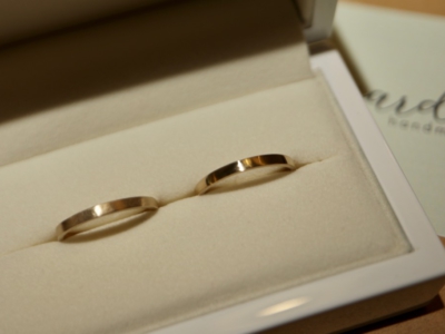【和歌山】手作りの結婚指輪