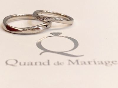 【和歌山】Quand de Mariageの結婚指輪