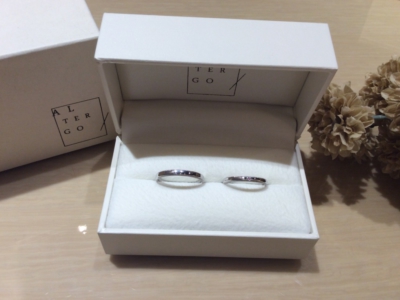 【京都】ALTERGOの結婚指輪