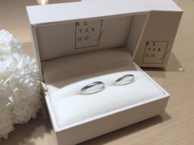 【大阪】ALTERGOの結婚指輪