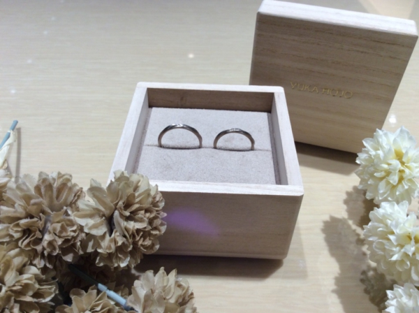 【大阪】YUKA HOJOの結婚指輪