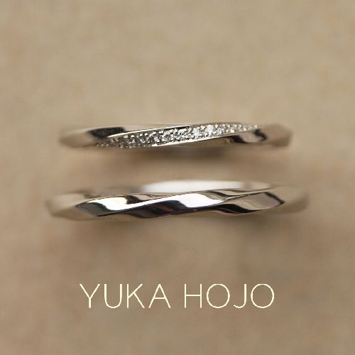 大阪心斎橋で人気の結婚指輪YUKAHOJO