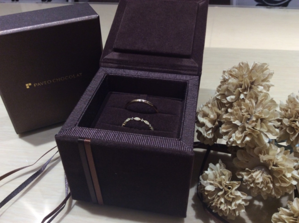 【大阪】PAVEO CHOCOLATの結婚指輪
