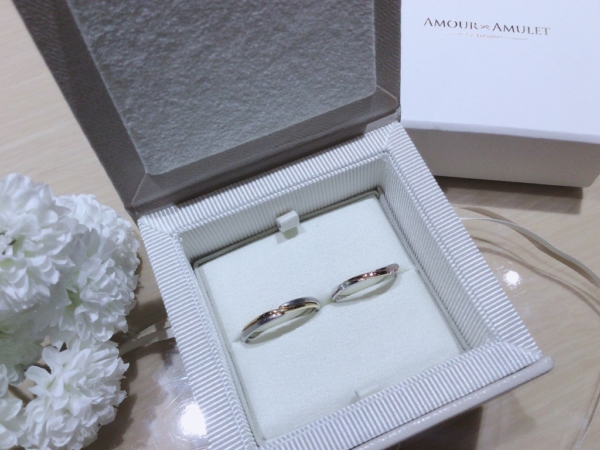 【和歌山】Amour Amuletの結婚指輪
