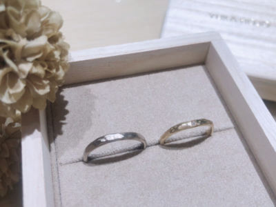 【兵庫】YUKA HOJOの結婚指輪