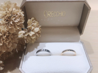 【大阪】ORECCHIOとFISCHERの結婚指輪