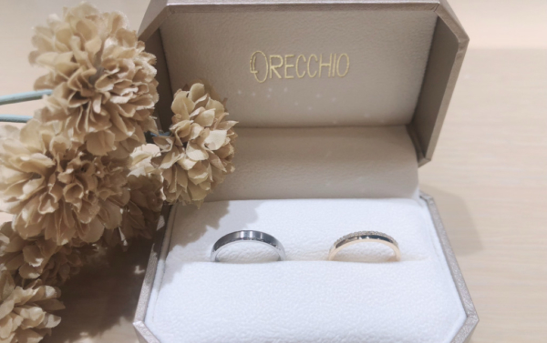 【大阪】ORECCHIOとFISCHERの結婚指輪