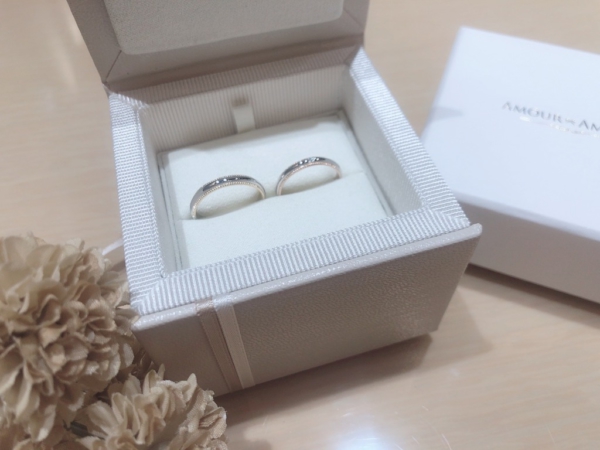 【大阪】Amour Amuletの結婚指輪