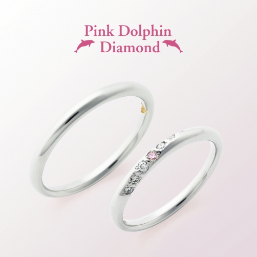 和歌山　安い　結婚指輪　ピンクダイヤ