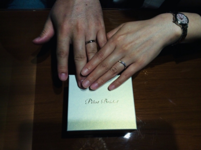 奈良　鍛造製法の結婚指輪