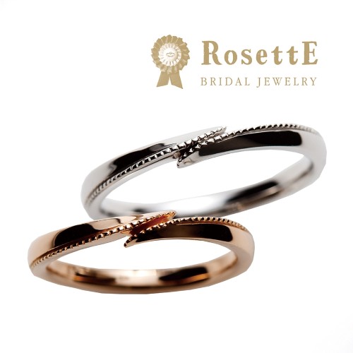 和歌山でおしゃれな人気結婚指輪はRosettEの心