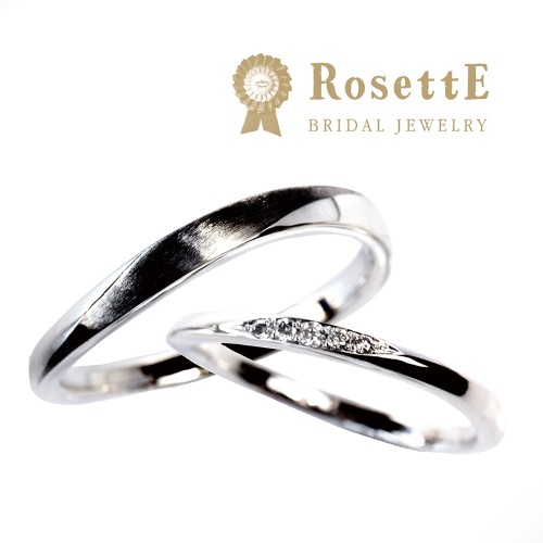 大阪　RosettE　結婚指輪　マリッジリング　ロゼット