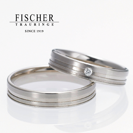 ドイツの鍛造結婚指輪はFISCHER