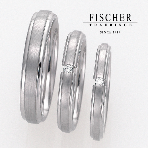 鍛造結婚指輪FISCHER