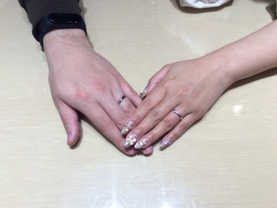 大阪府大阪市｜PilotBridal（パイロットブライダル）のご結婚指輪をペアでご成約いただきました。