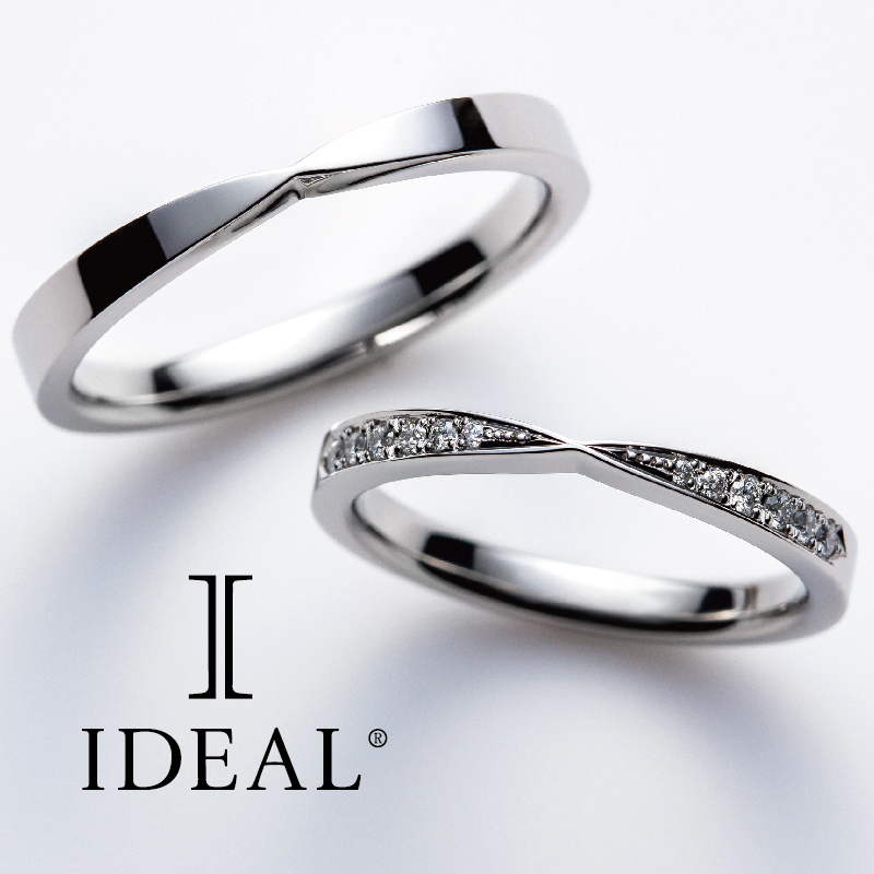 日本製の結婚指輪IDEAL Plus fortのミニョン