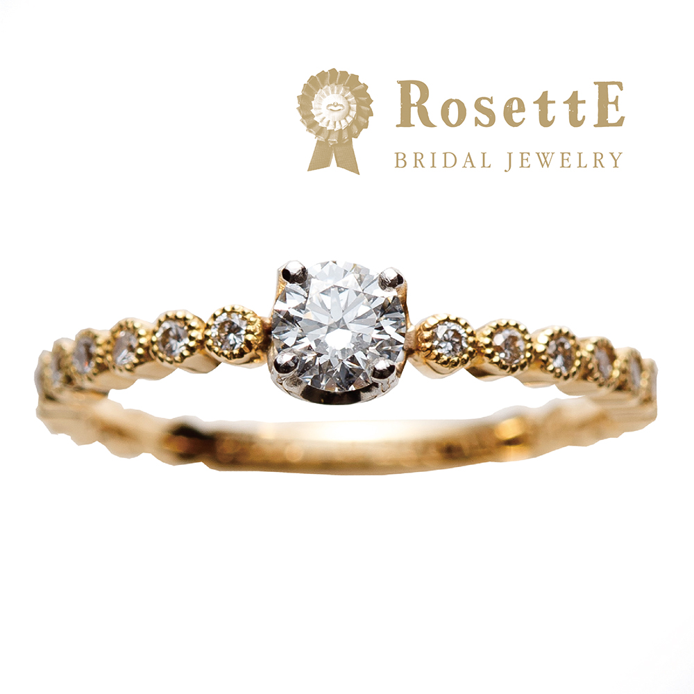 なんば心斎橋で人気の婚約指輪ブランドRosettEのしずくをご紹介