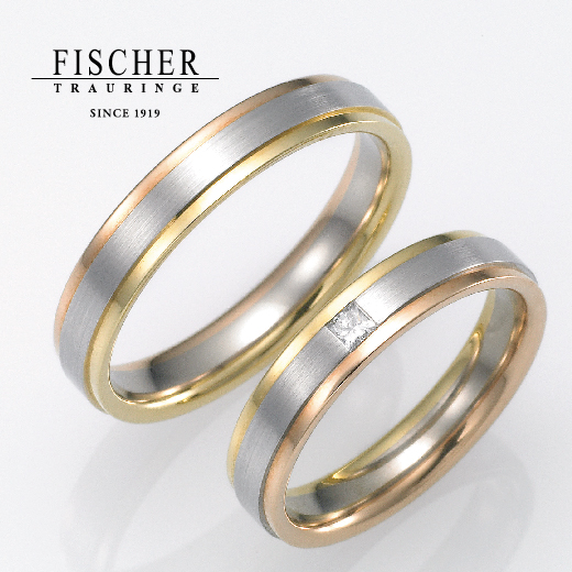 女性に人気な結婚指輪FISCHER