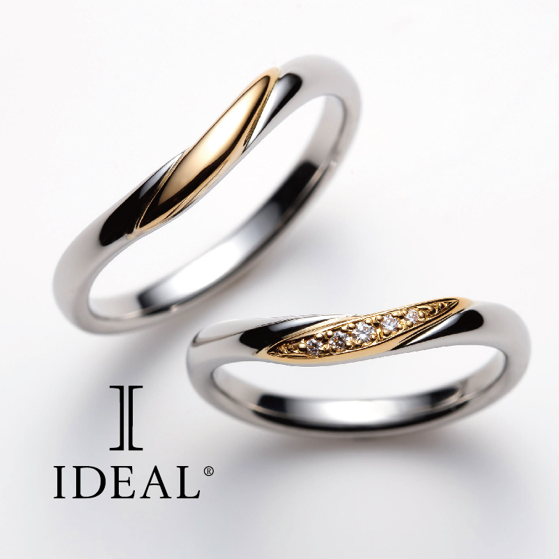 高純度プラチナで作られている結婚指輪ブランドIDEAL JOIE