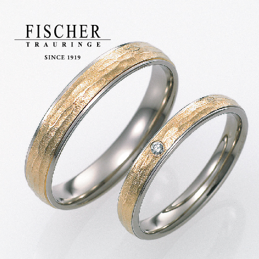 鍛造製法結婚指輪　FISCHER