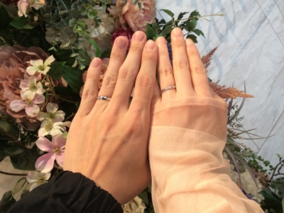 【和歌山市】Pilot Bridal（パイロットブライダル）の結婚指輪をペアでご成約いただきました。