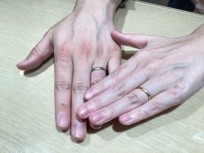 【大阪市・淀川区】FISCHER（フィッシャー）の結婚指輪をペアでご成約いただきました。
