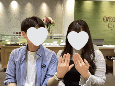 【大阪・大阪市西区】RosettE/SP（ロゼットエスピー）の結婚指輪をペアでご成約いただきました。