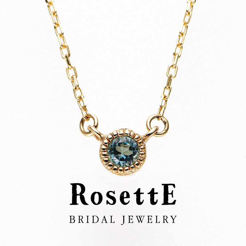 ブルートパーズ　ネックレス