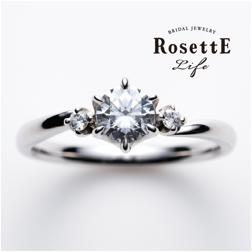 エレガントな婚約指輪　大阪