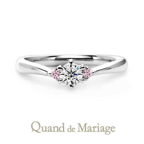 心斎橋でエレガントな婚約指輪