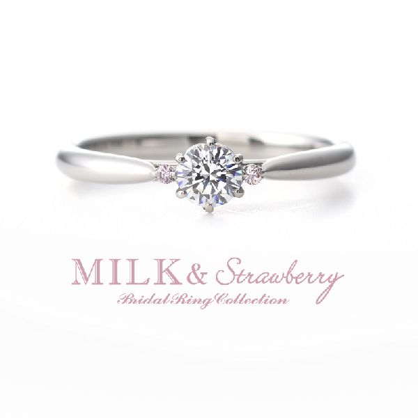 ピンクダイヤモンド　婚約指輪　心斎橋